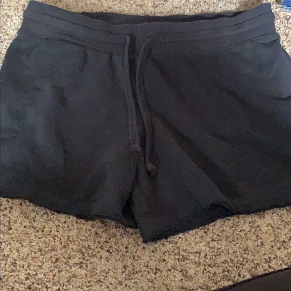 Black Lounging Shorts